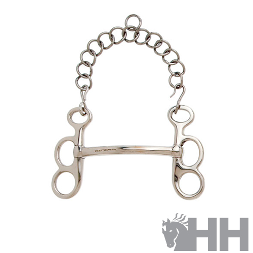 FREIO SEFTON BARCELONA 2 ARGOLAS COM EMBOCADURA RETA