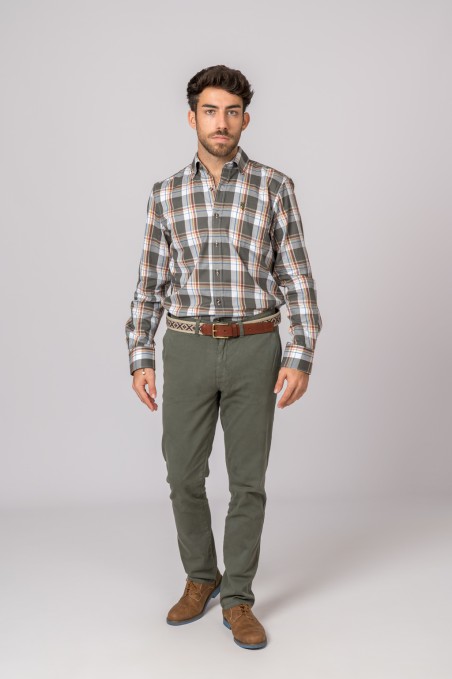 CALÇAS CHINO CLASSIC VERDE