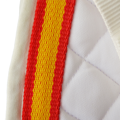 SUADOURO HH ALGODÃO ACOLCHOADO COM FITA DE BANDEIRA ESPANHOLA