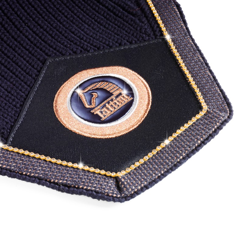 Conjunto de suadouro + orelheiras Tattini em ouro rosa (edição limitada)