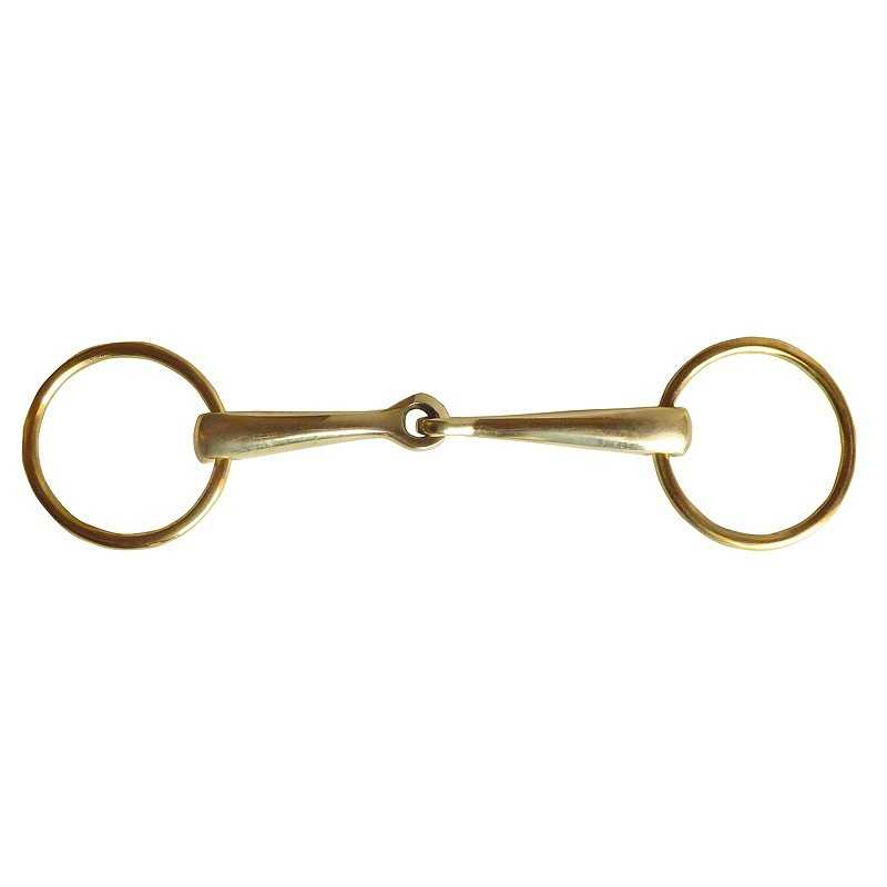 Bridão de argolas DOURADO