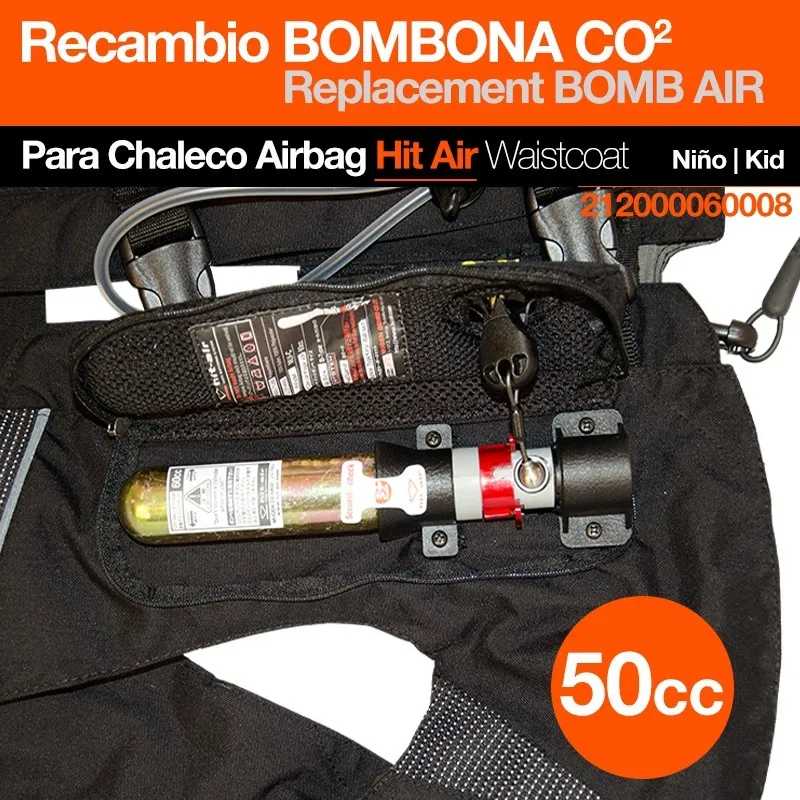 BOMBA DE AR PARA COLETE AIRBAG HIT AIR  50CC MENINO SKV y MLV-CS