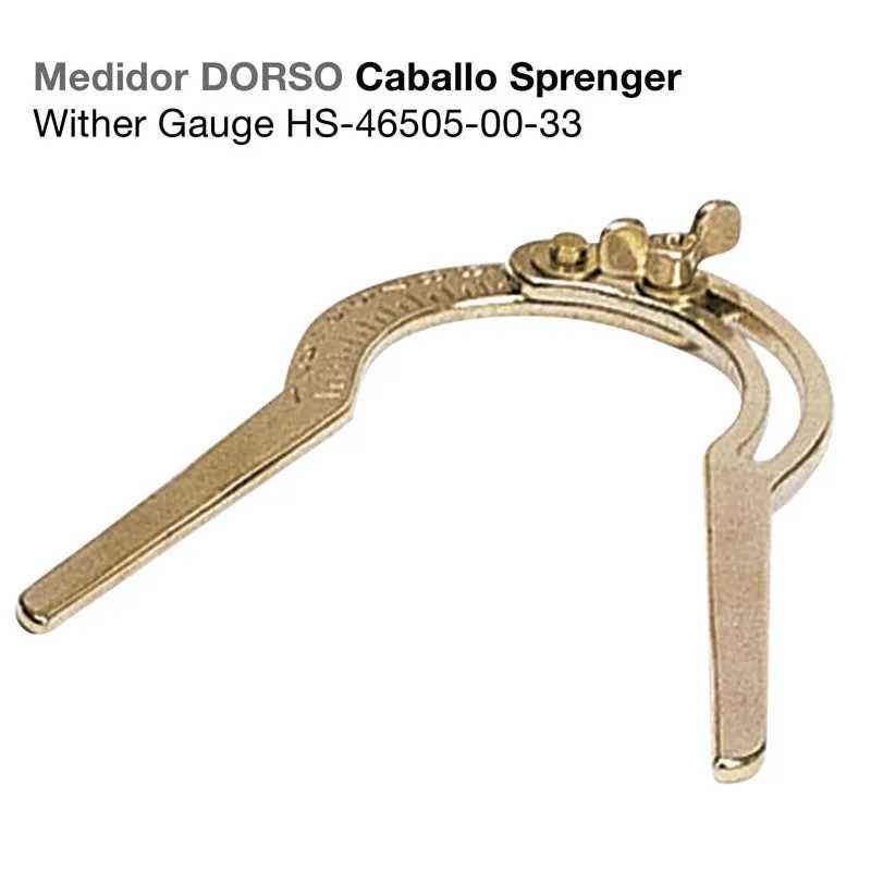 MEDIDOR DORSO CAVALO HS-46505-000-33