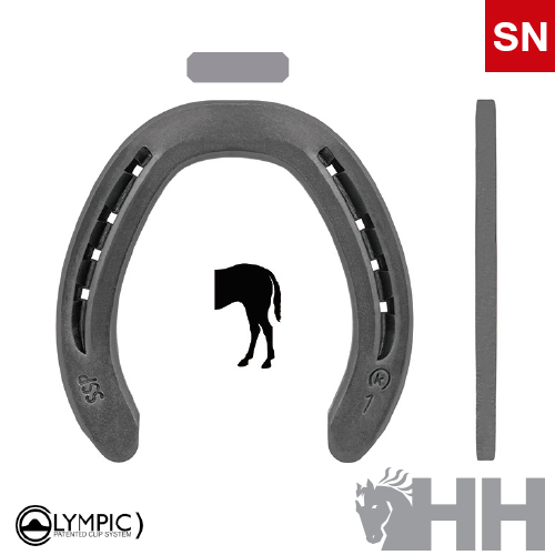 FERRADURA KERCKHAERT SSP SEM ARPÃO POSTERIOR (CAIXA 20 UNIDADES)