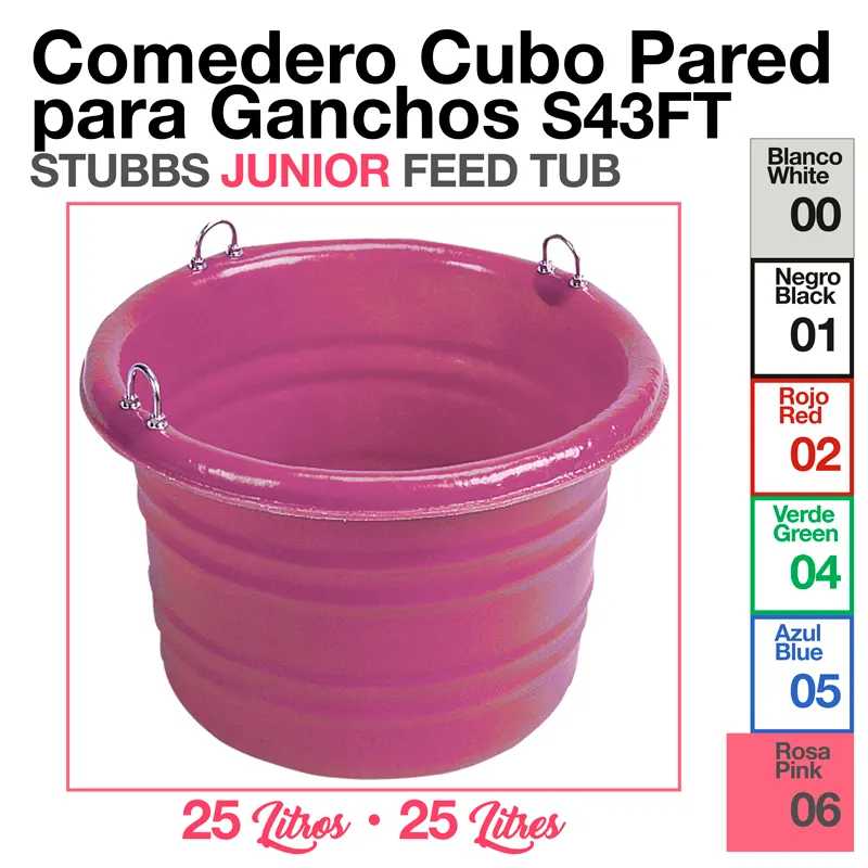 COMEDOURO DE PAREDE STUBBS S43FT 25 Litros