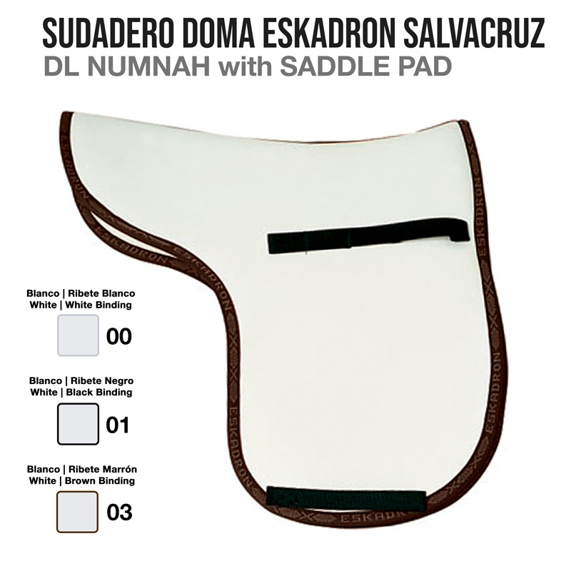 SUADOURO ENSINO PVC ESKADROM C/PROTETOR DE DORSO