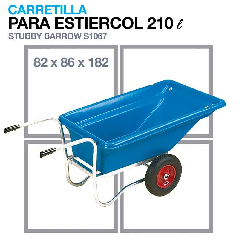 CARRO PARA ESTRUME S1067 82x86x182CM 210L