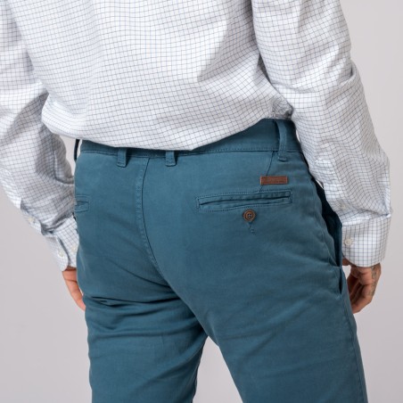CALÇAS CHINO CLASSIC AZUL DUCATI