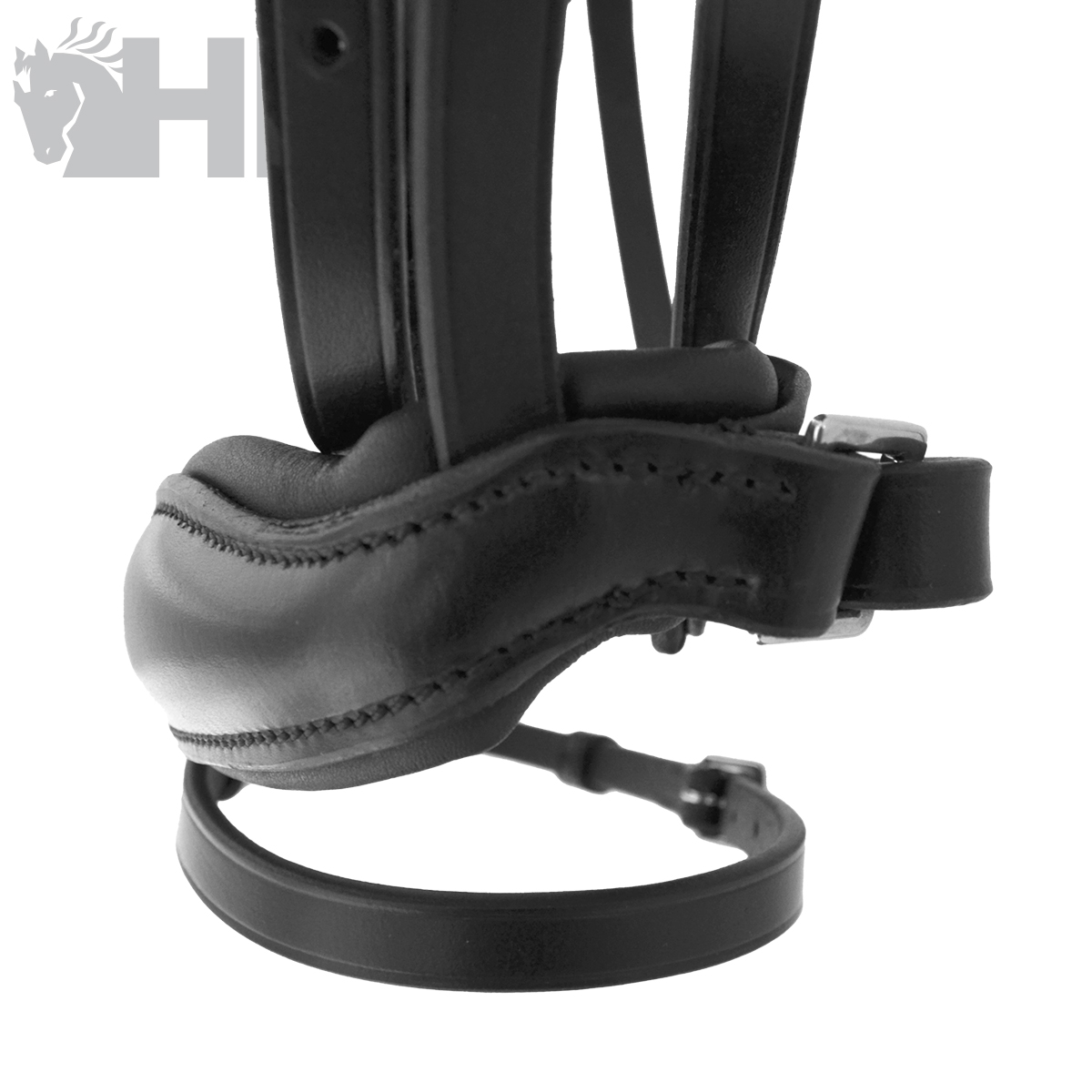 CABEÇADA INGLESA LEXHIS GRETA COM RÉDEAS LISAS