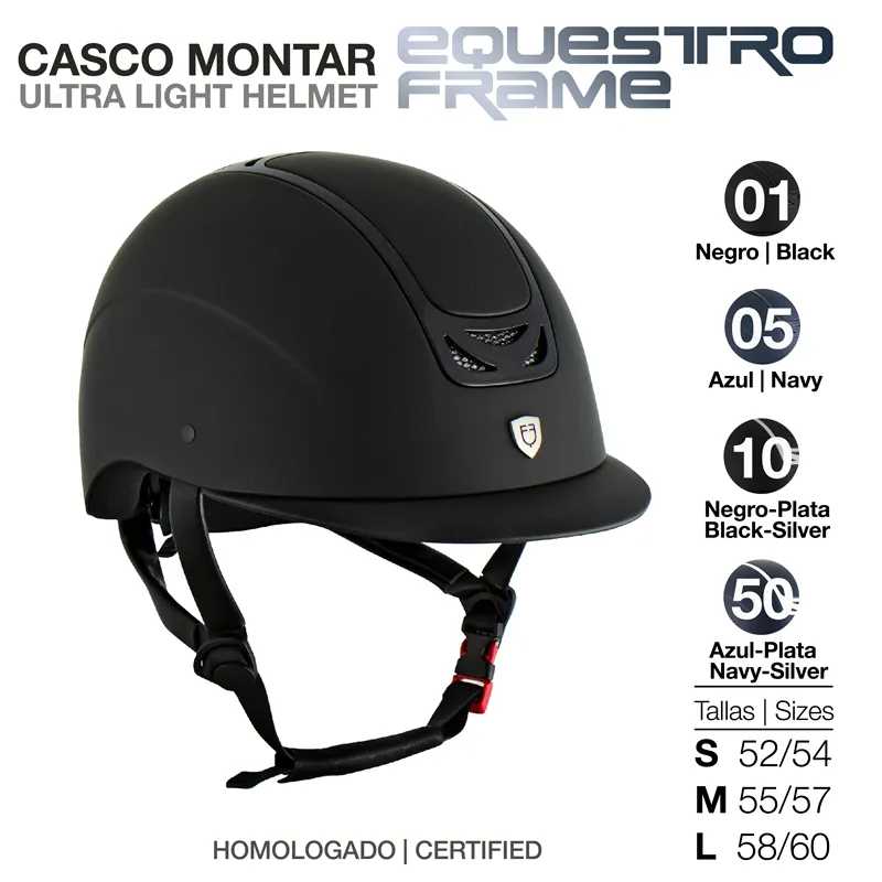 TOQUE DE EQUITAÇÃO EQUESTRO FRAME