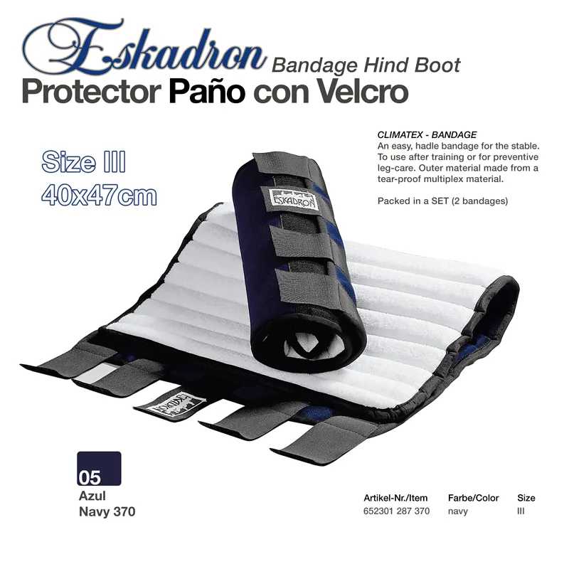 PROTETOR TRASEIRO PENSOS ESKADRON VELCRO 370