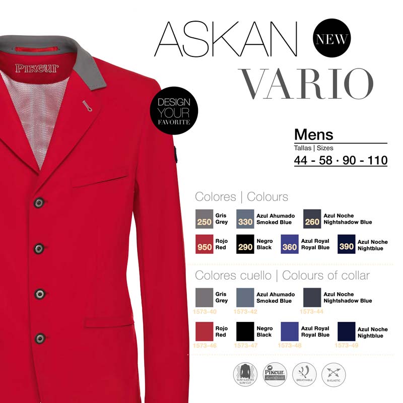 CASACO PIKEUR HOMEM LUIS VARIO 1574 AR51