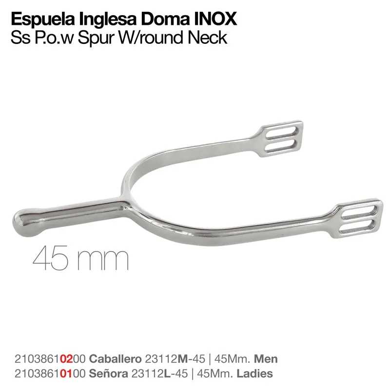 ESPORA INGLESA ENSINO INOX SENHORA  23112L-45