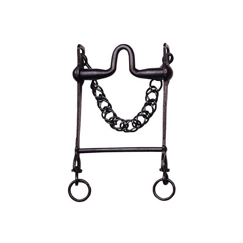 FREIO BICO GANSO BARRA RETA PAVONADO