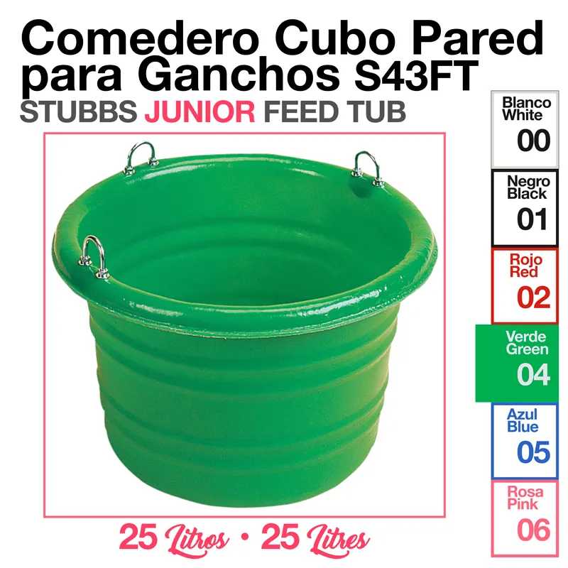 COMEDOURO DE PAREDE STUBBS S43FT 25 Litros