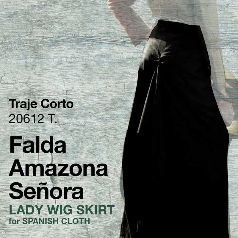 TRAJE CURTO: SAIA AMAZONA SENHORA 20612 T.