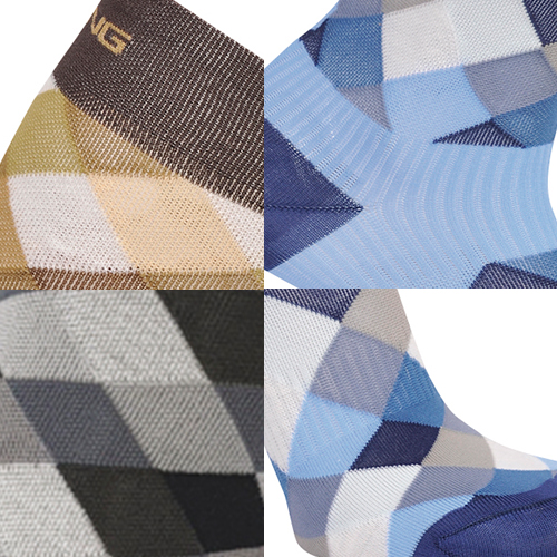 MEIAS SPRING REVOLUTION 2.0 ABSTRACT FASHION TECH (PAR)