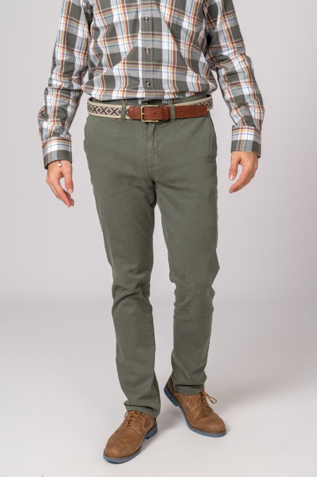 CALÇAS CHINO CLASSIC VERDE