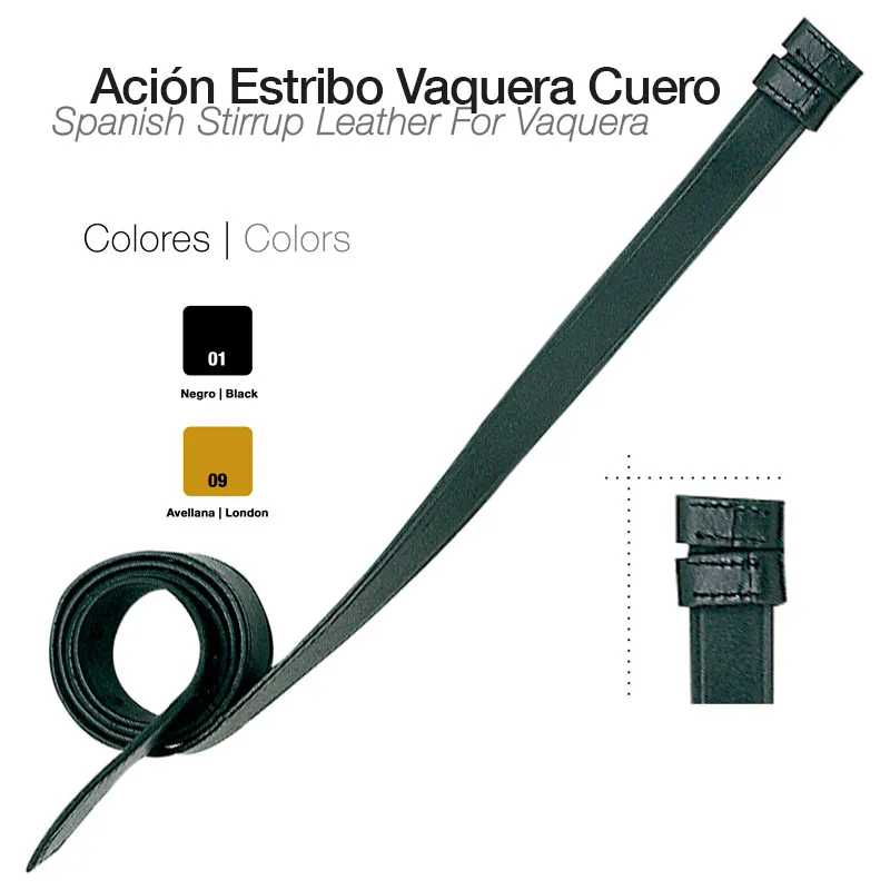 LOROS ESTRIBO VAQUEIRO COURO