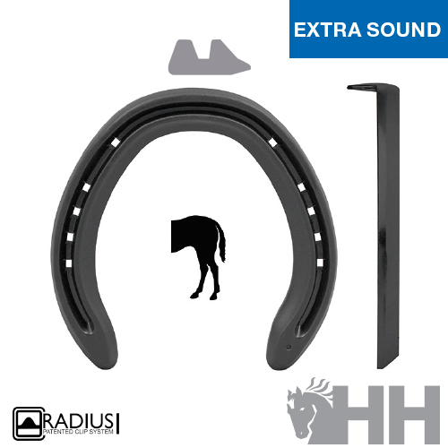 FERRADURA KERCKHAERT KINGS PLATE EXTRA SOUND AÇO 1 ARPÃO POSTERIOR