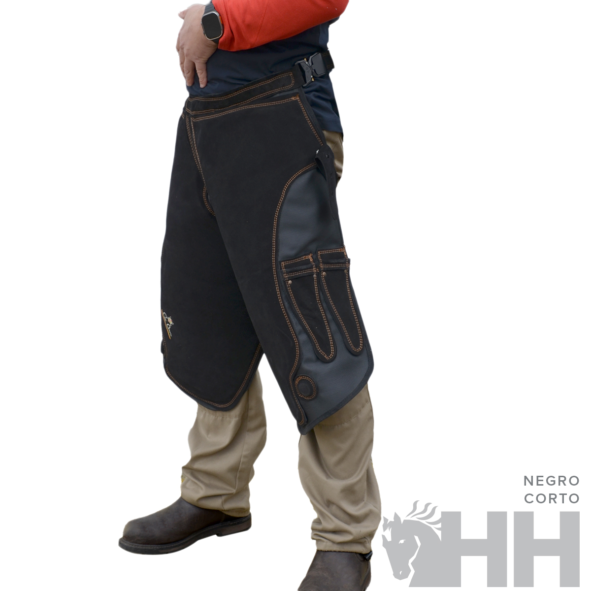 SAFÕES FERRADOR CON CUERO OLIMPIC FIBRA-CAMURÇA