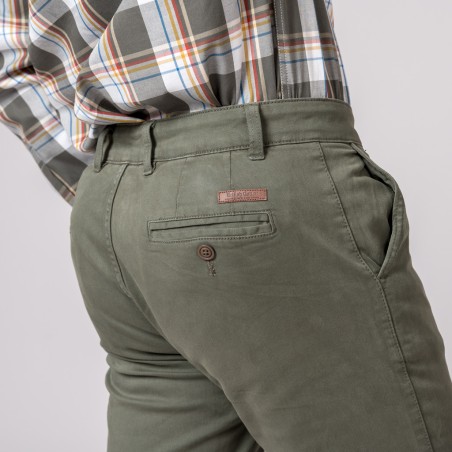 CALÇAS CHINO CLASSIC VERDE