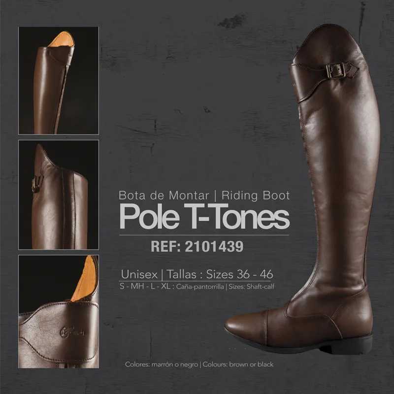 BOTA DE MONTAR POLE T-TONES
