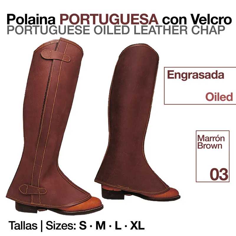 POLAINAS PORTUGUESA ENGRAXADA C/VELCRO