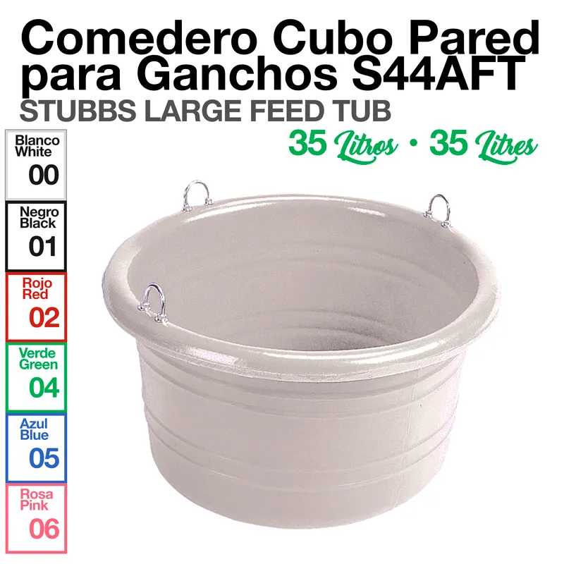 COMEDOURO PAREDE STUBBS S44AFT 35 Litros