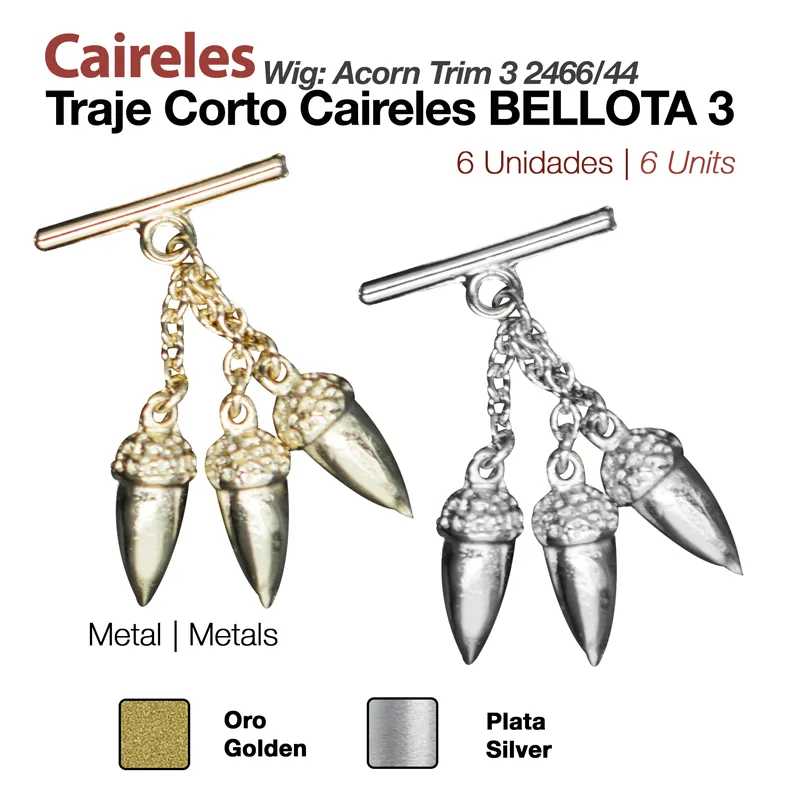 TRAJE CURTO: CAIREIS BOLOTA 3 2466/44 (6 UDS)PRATA