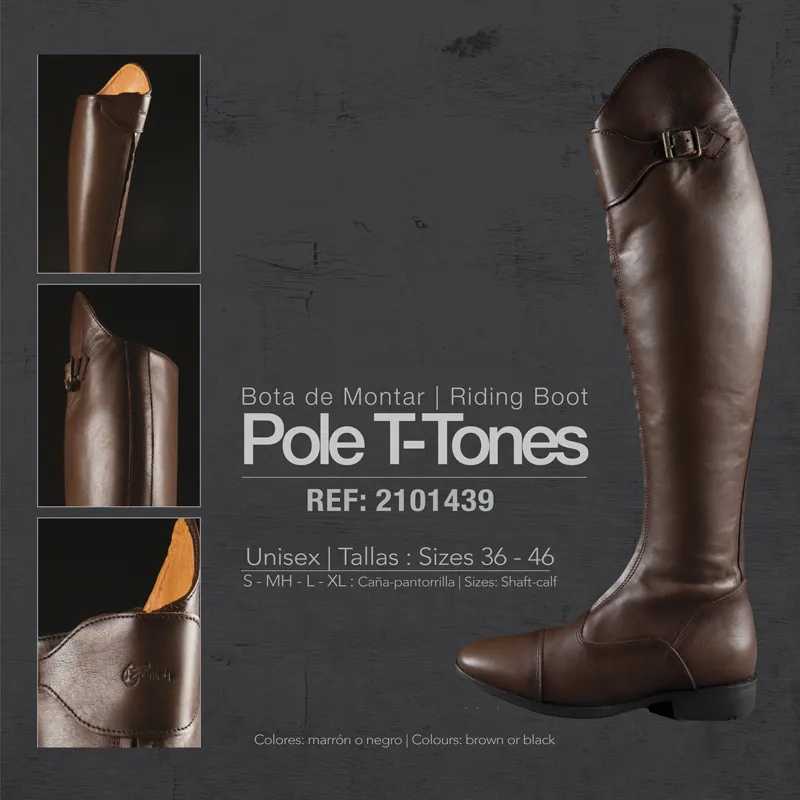 BOTA DE MONTAR POLE T-TONES