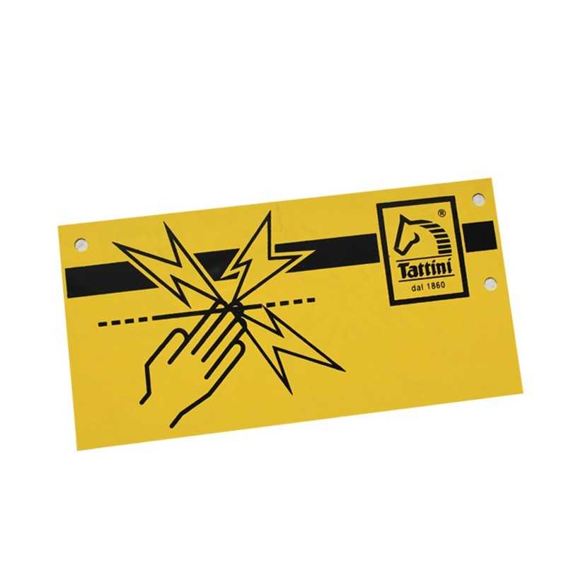 LETREIRO ADVERTÊNCIA CERCA ELÉCTRICA