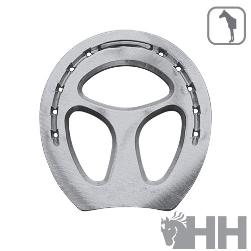 FERRADURA COLLEONI ALUMÍNIO PPSCBBB 3 ARPÕES DIANTEIRA (PAR)