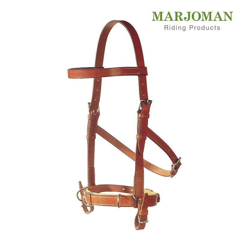 Cabeçada Viena com francaletes para embocadura Marjoman