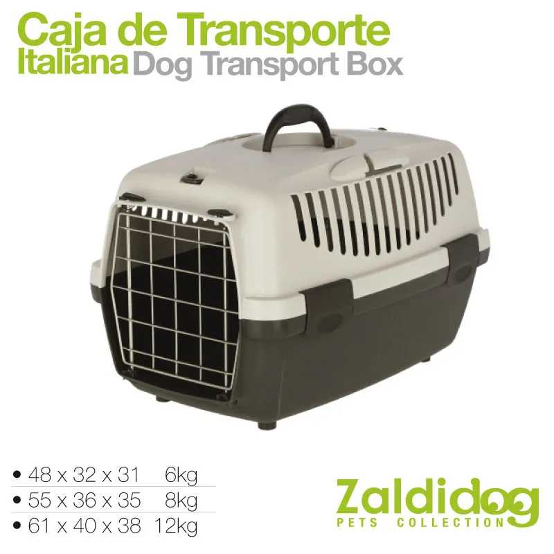 CÃO CAIXA TRANSPORTE ITALIANA 6kg