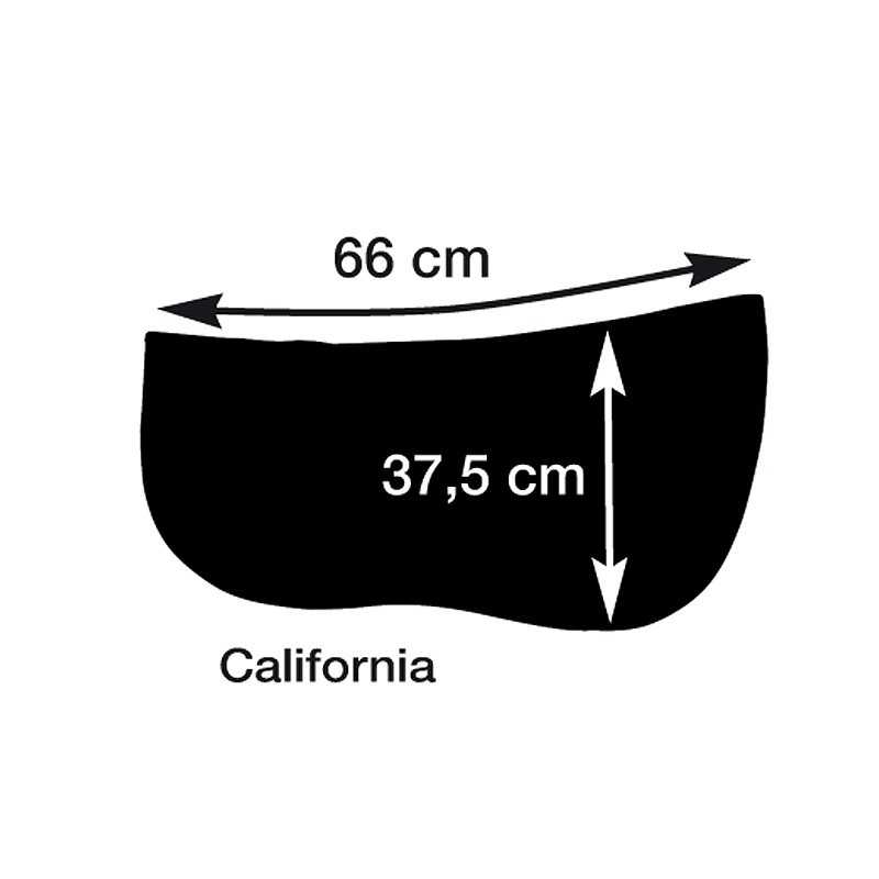 Suadouro para sela americana Modelo California Marjoman