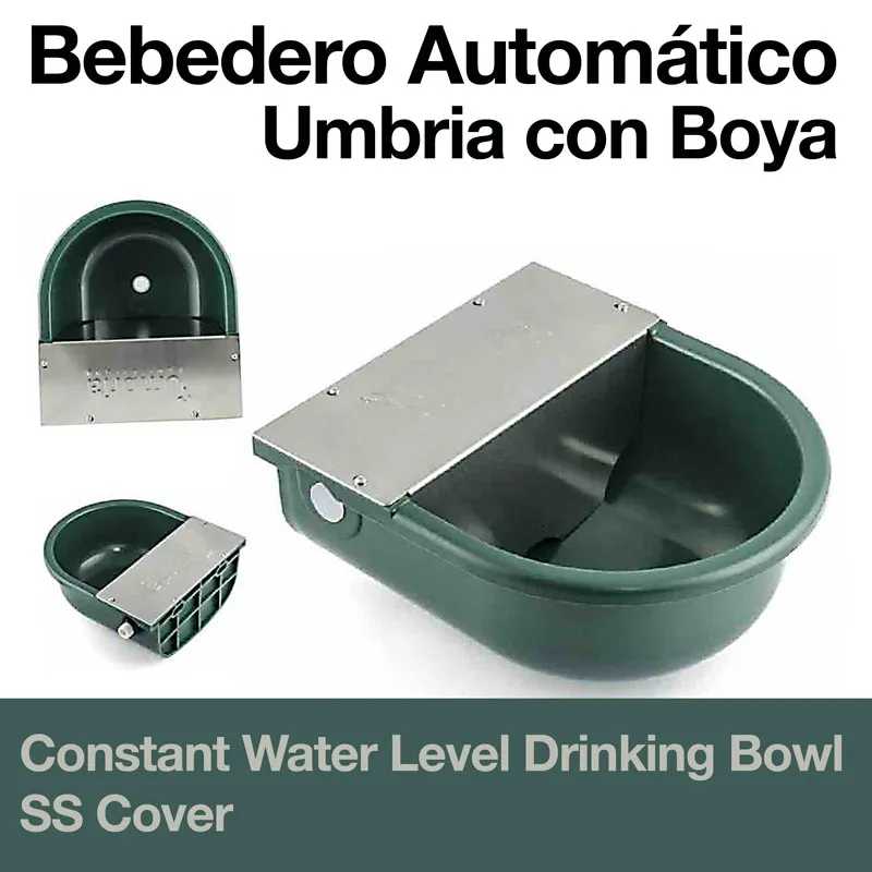 BEBEDOURO  AUTOMÁTICO UMBRIA COM BOIA COBERTA INOX