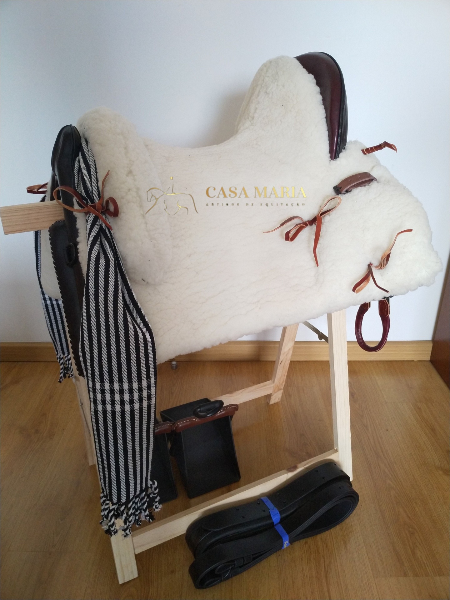 Montura Espanhola de Vaso Profundo Completa - ESPECIAL BORREGO NATURAL