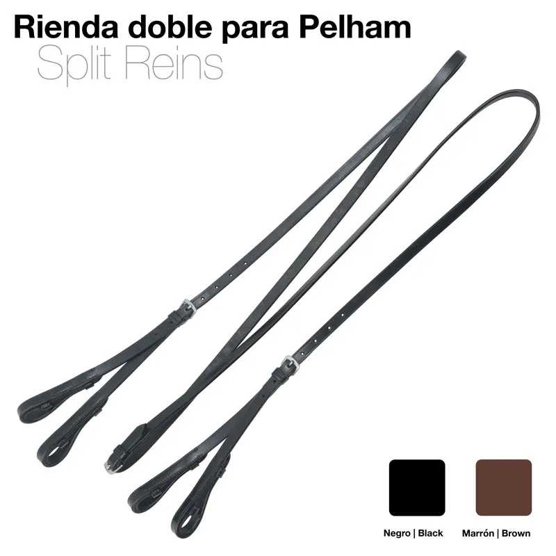 RÉDEAS DUPLAS PARA PELHAM