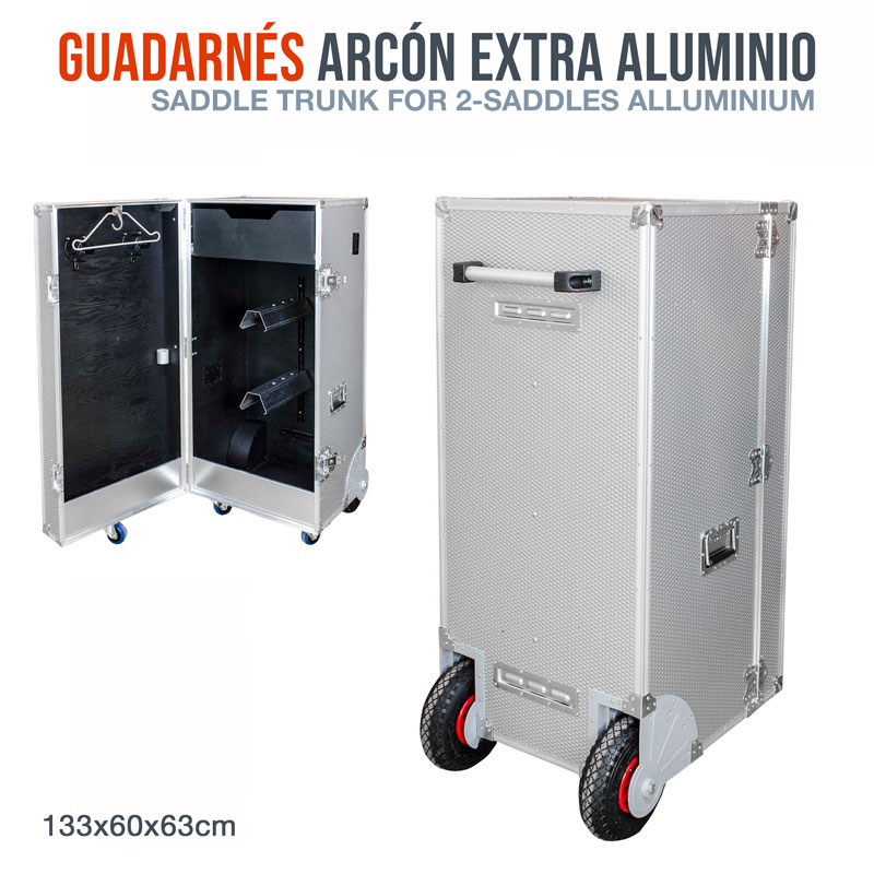 CAIXA P/ARREIOS ARCON EXTRA ALUMÍNIO 133x60x63