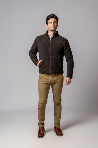 CASACO POLAR ORLEANS CASTANHO