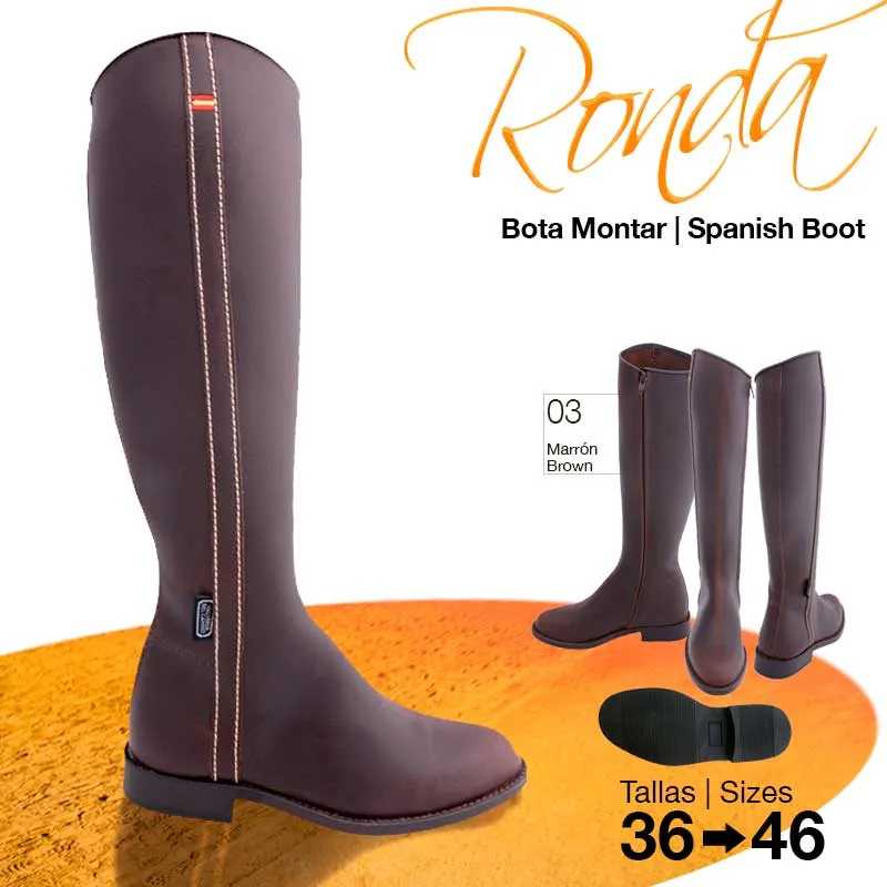 BOTA DE MONTAR RONDA