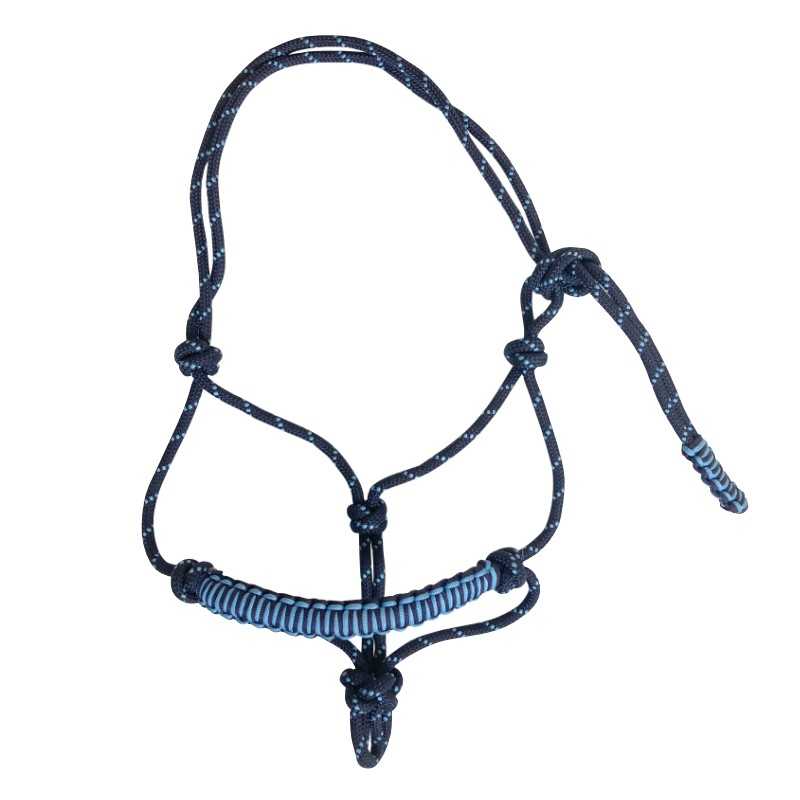 CABEÇÃO DE CORDA com focinheira forrada