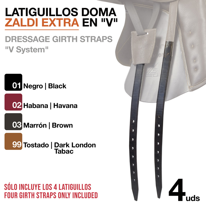 PONTAS ENSINO ZALDI EXTRA EM "V" (4 unidades)