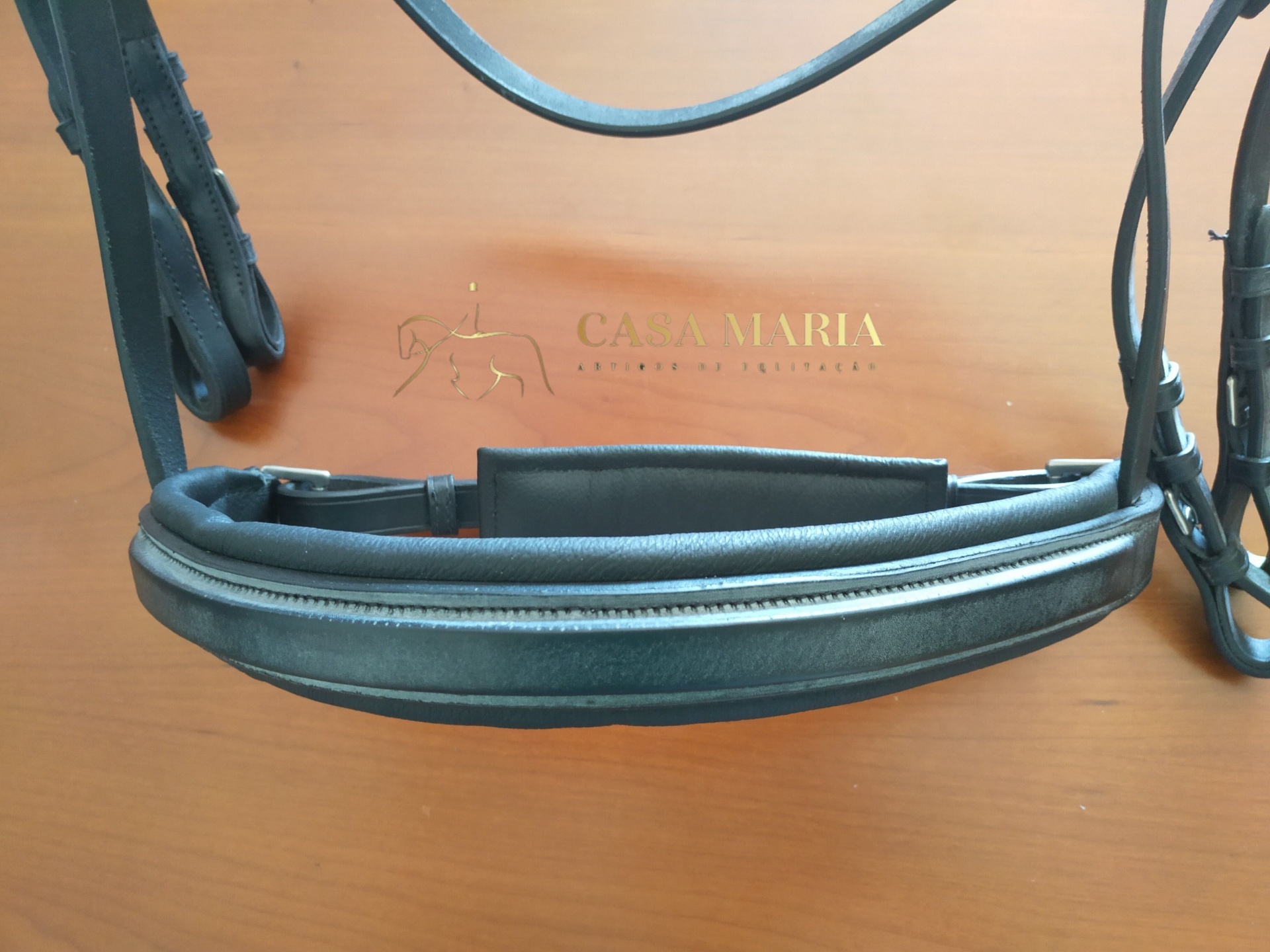 Cabeçada Inglesa para freio e bridão