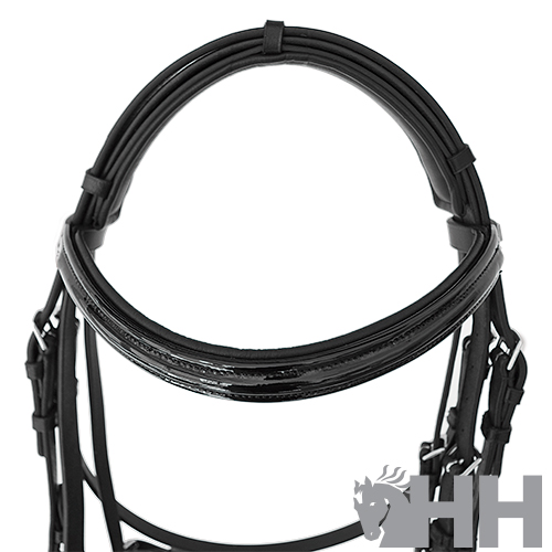 CABEÇADA INGLESA LEXHIS LUNA LUXE FREIO-BRIDÃO