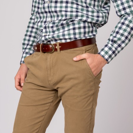 CALÇAS CHINO CLASSIC CAMEL