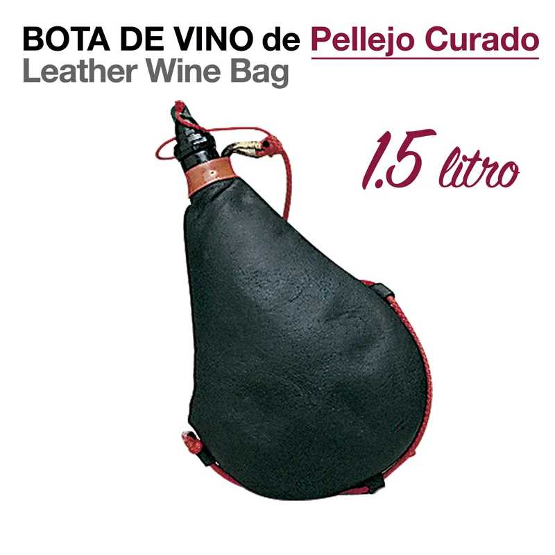 BOTA -VINHO DE PELE CURADA 1.5 LITRO