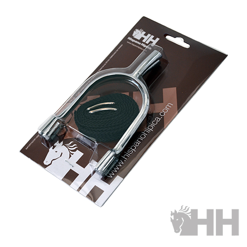 ESPORA INGLESA HH SENHORA PONTA RETA CROMADA SEM ROLETA (PAR)