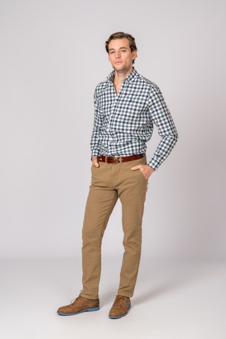 CALÇAS CHINO CLASSIC CAMEL